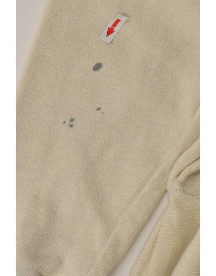 Champion Sweatshirt Jumper XS Blanc Cassé Coton Homme