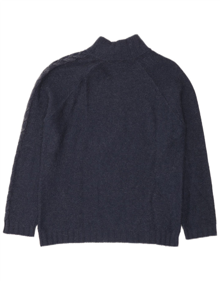 Armani Jeans Pull à col boutonné pour homme 2XL Bleu marine