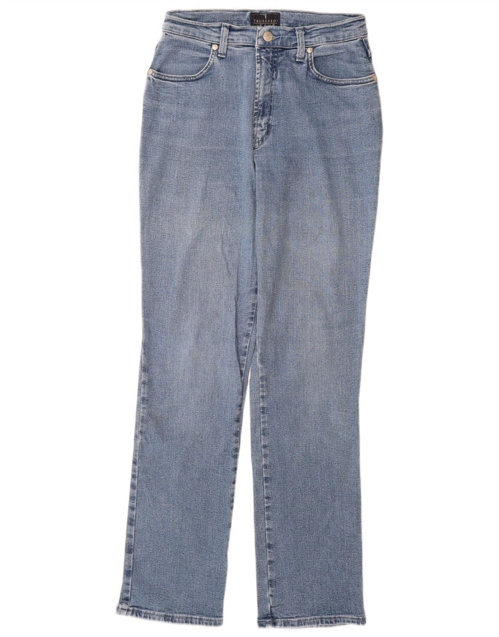 Trussardi Femme Jean Droit W27 L31 Bleu Coton