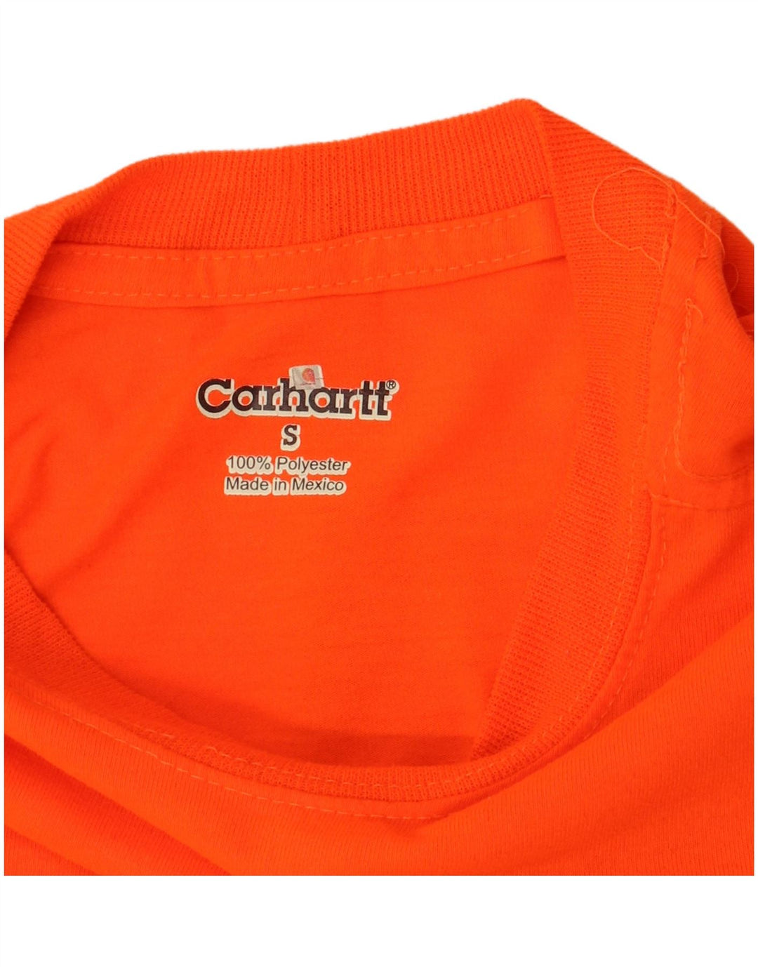 Carhartt Haut à manches longues pour homme Petit polyester orange