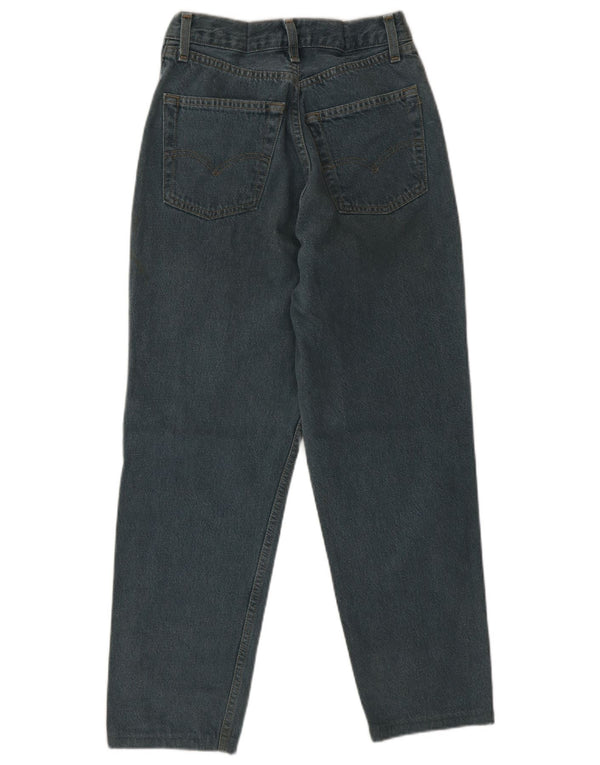 Vintage Womens Tapered Jeans W25 L26 Blue