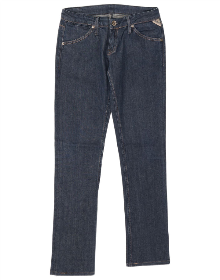 Replay Jean Slim Femme W29 L30 Bleu Marine Coton