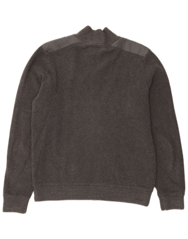 Marks & Spencer Cardigan Blue Harbor Coupe Regular Homme Gris Moyen