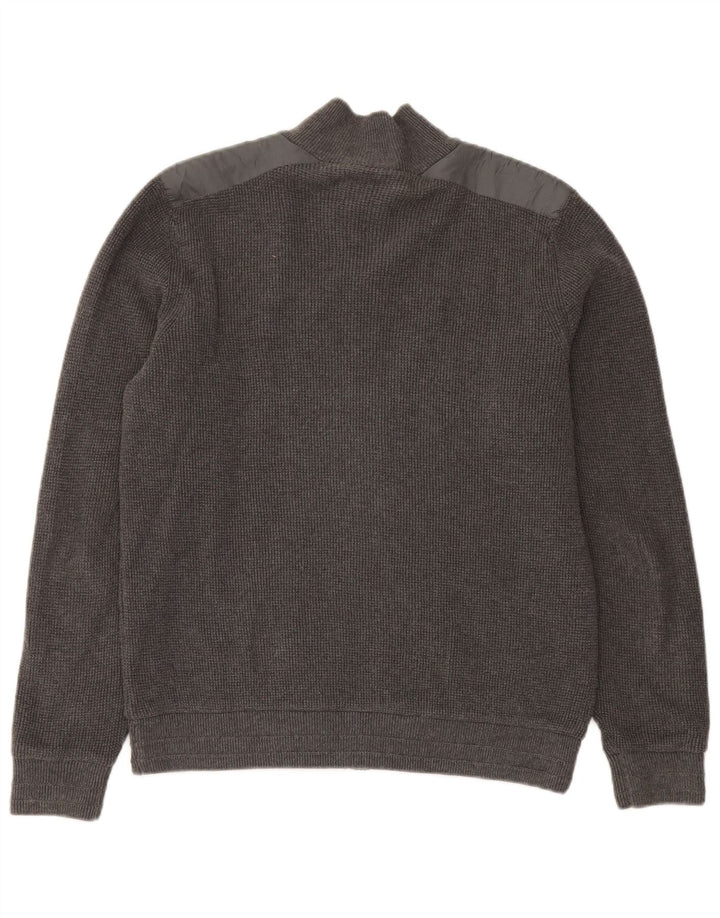 Marks & Spencer Cardigan Blue Harbor Coupe Regular Homme Gris Moyen