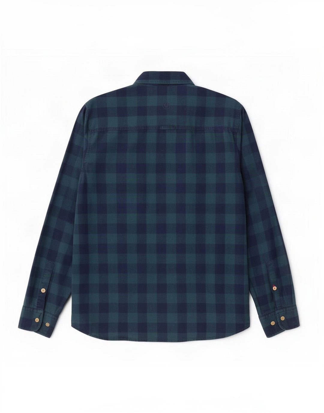 Fat Face Chemise classique pour homme en coton vichy bleu marine Taille L