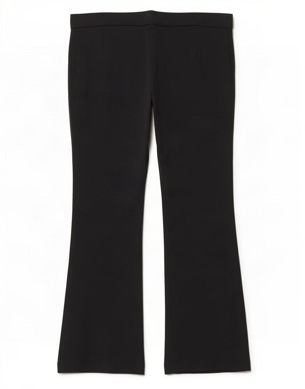 Marks & Spencer Pantalon décontracté bootcut pour femme UK 18 XL W38 L27 Noir