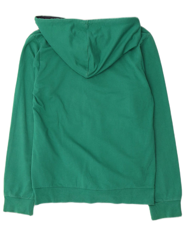 SERGIO TACCHINI Pull à capuche zippé graphique garçon 13-14 ans coton vert