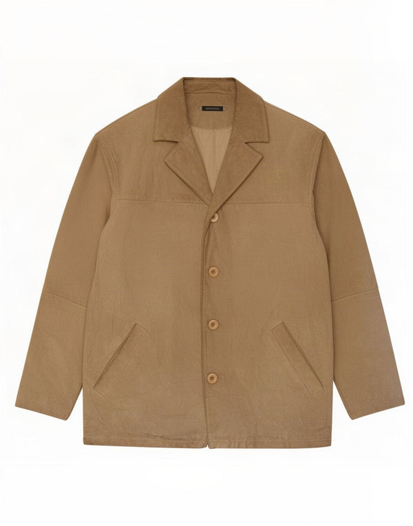 Angelo Litrico Veste en daim pour homme UK 42 XL Cuir marron