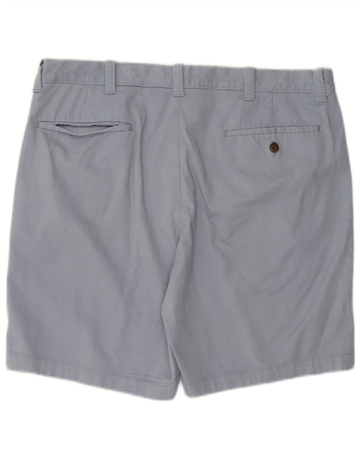 J. CREW Short Chino Homme W36 Grand Bleu Coton