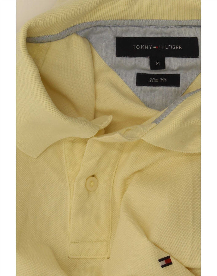 Tommy Hilfiger Polo Slim Fit Homme Jaune Moyen