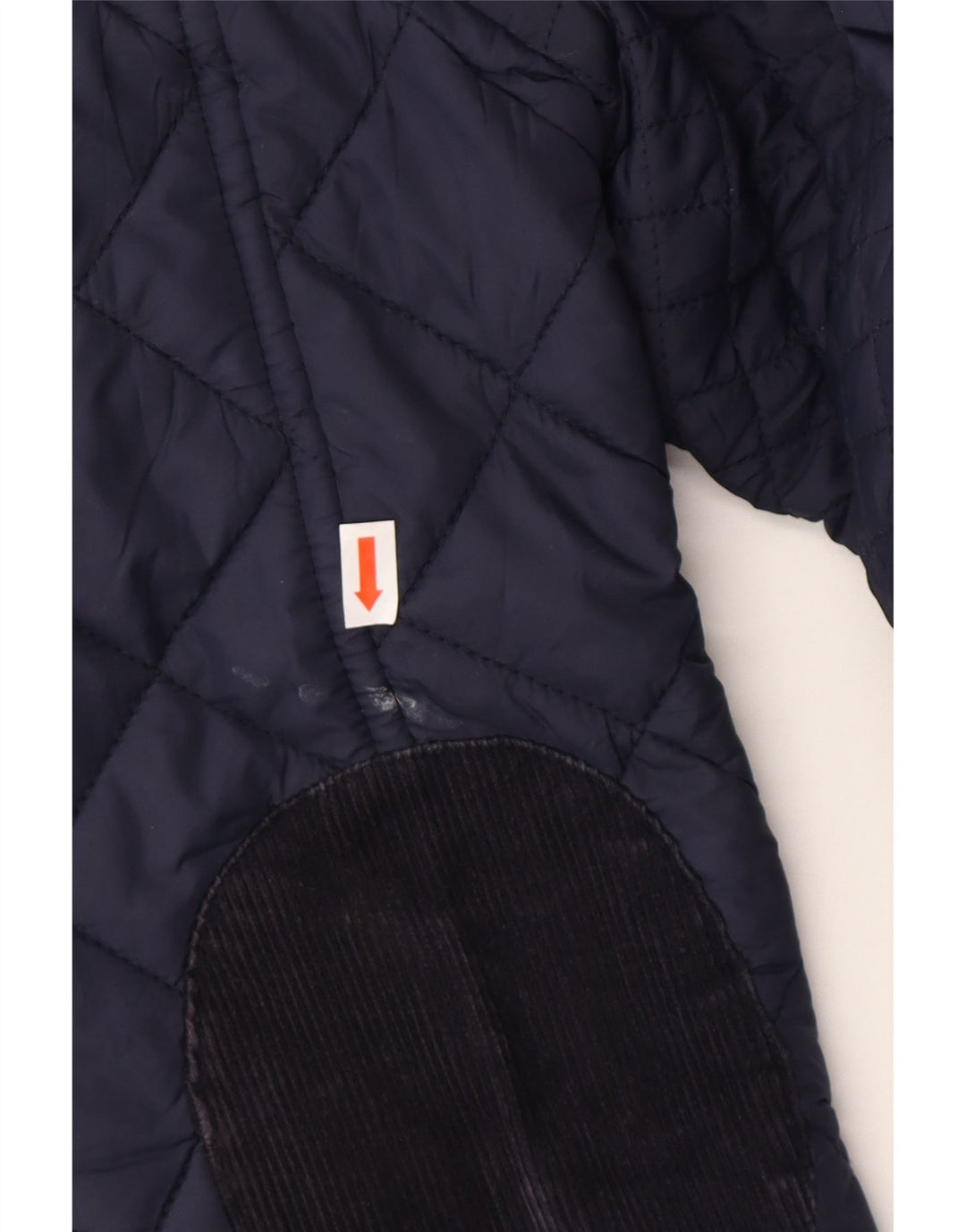 JOULES Womens Quilted Jacket UK 10 Small Navy Blue Polyamide Vintage Joules and Second-Hand Joules from Messina Hembry 