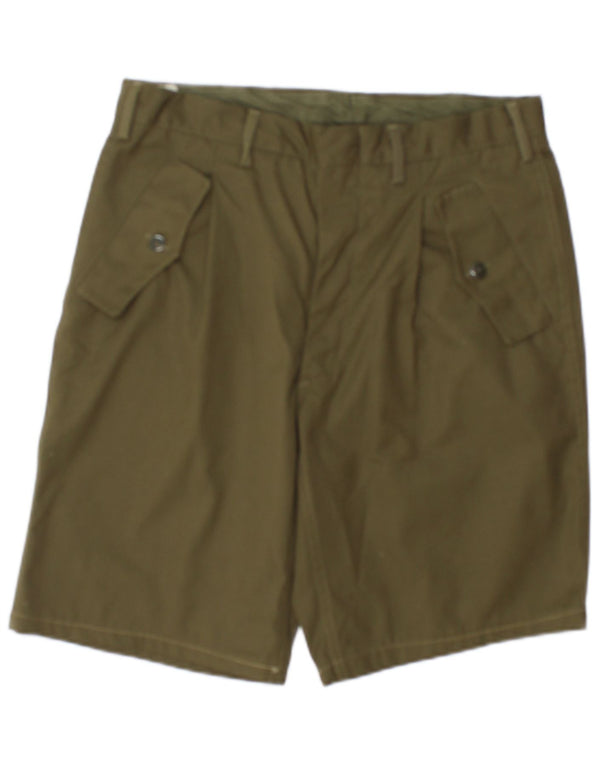 Short décontracté vintage pour hommes IT 50 Large W36 Kaki