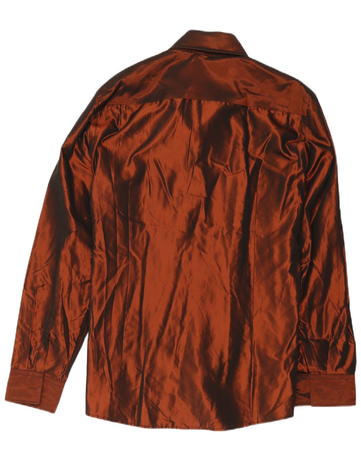 Carlo Pignatelli Chemise Homme Taille 43 Grand Acétate Marron