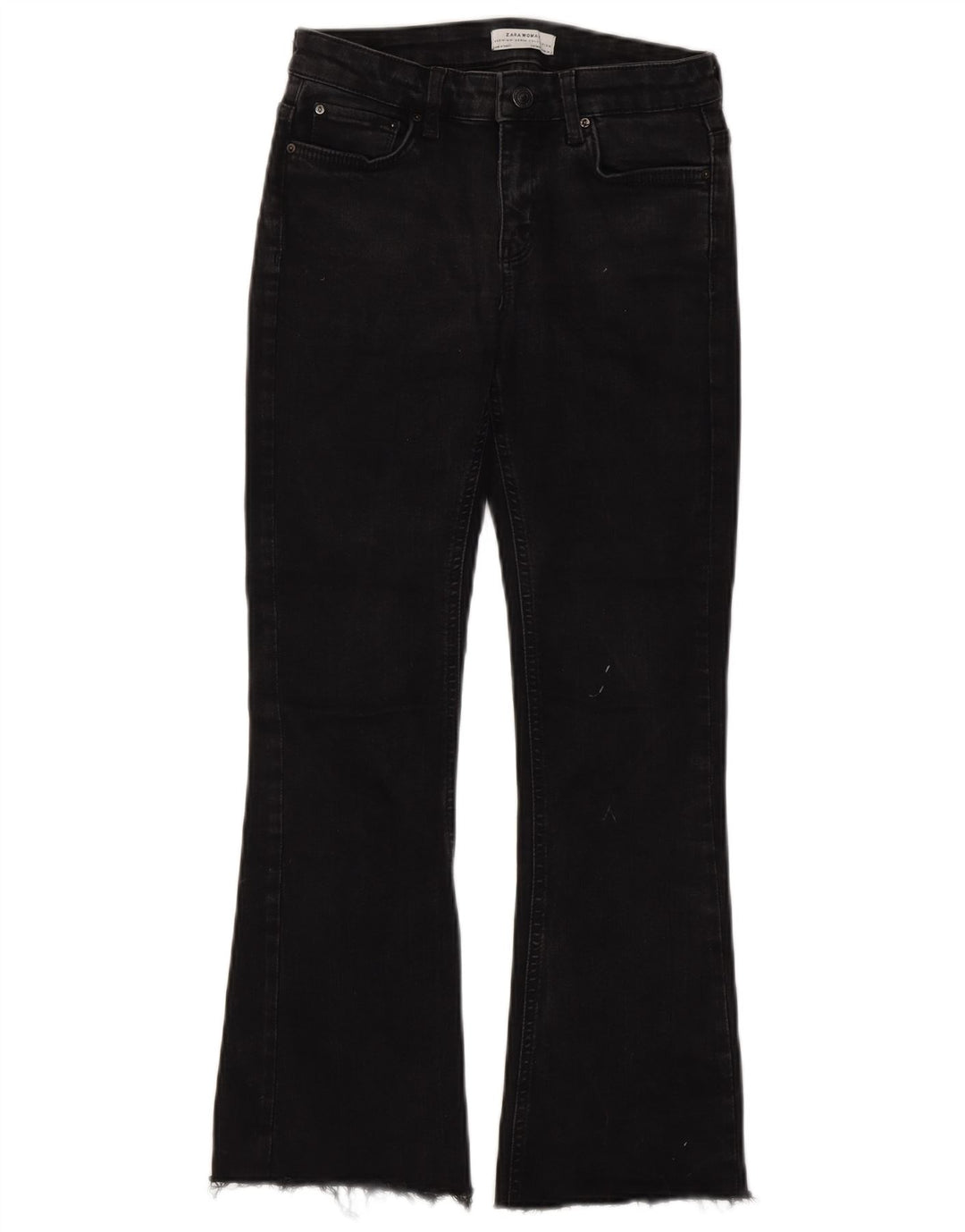 Zara Jean Bootcut Femme EU 36 XS W26 L26 Noir