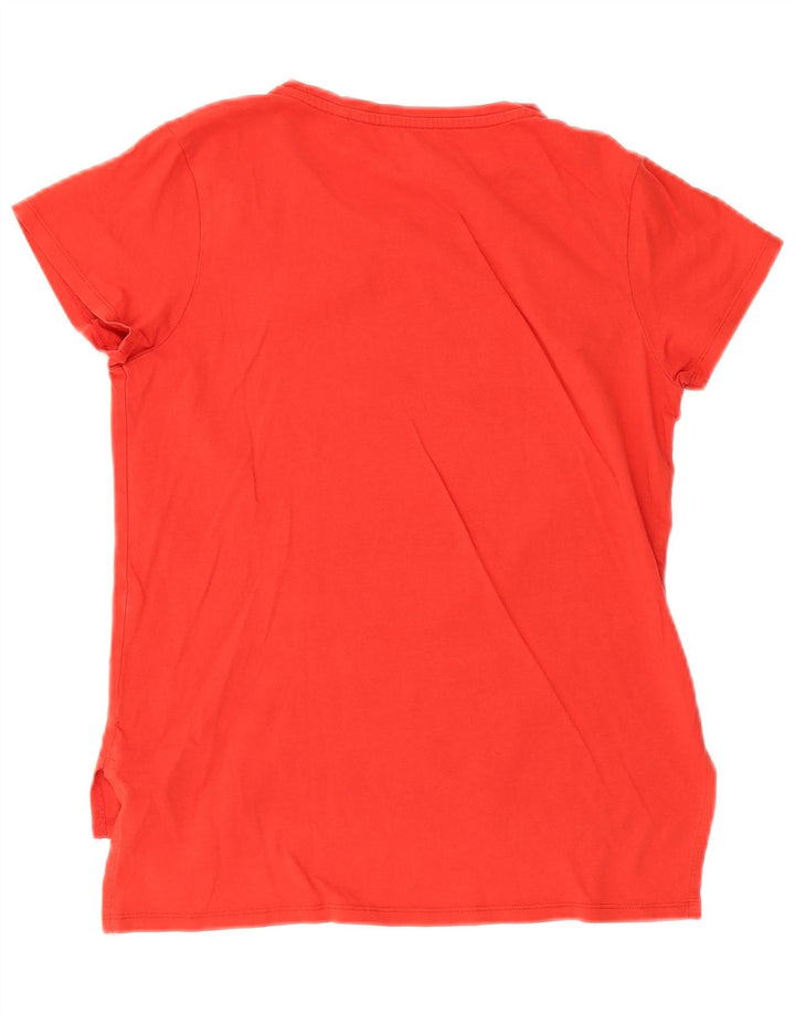 Guess T-shirt graphique pour femme UK 12 Rouge moyen