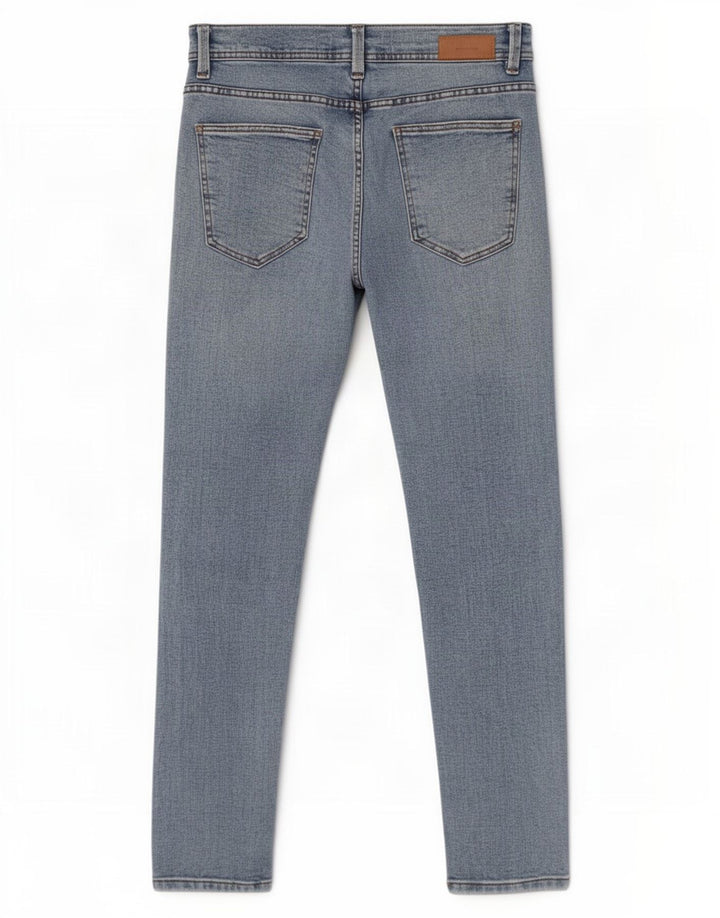 Zara Jean Slim Homme EU 40 Moyen W31 L31 Bleu