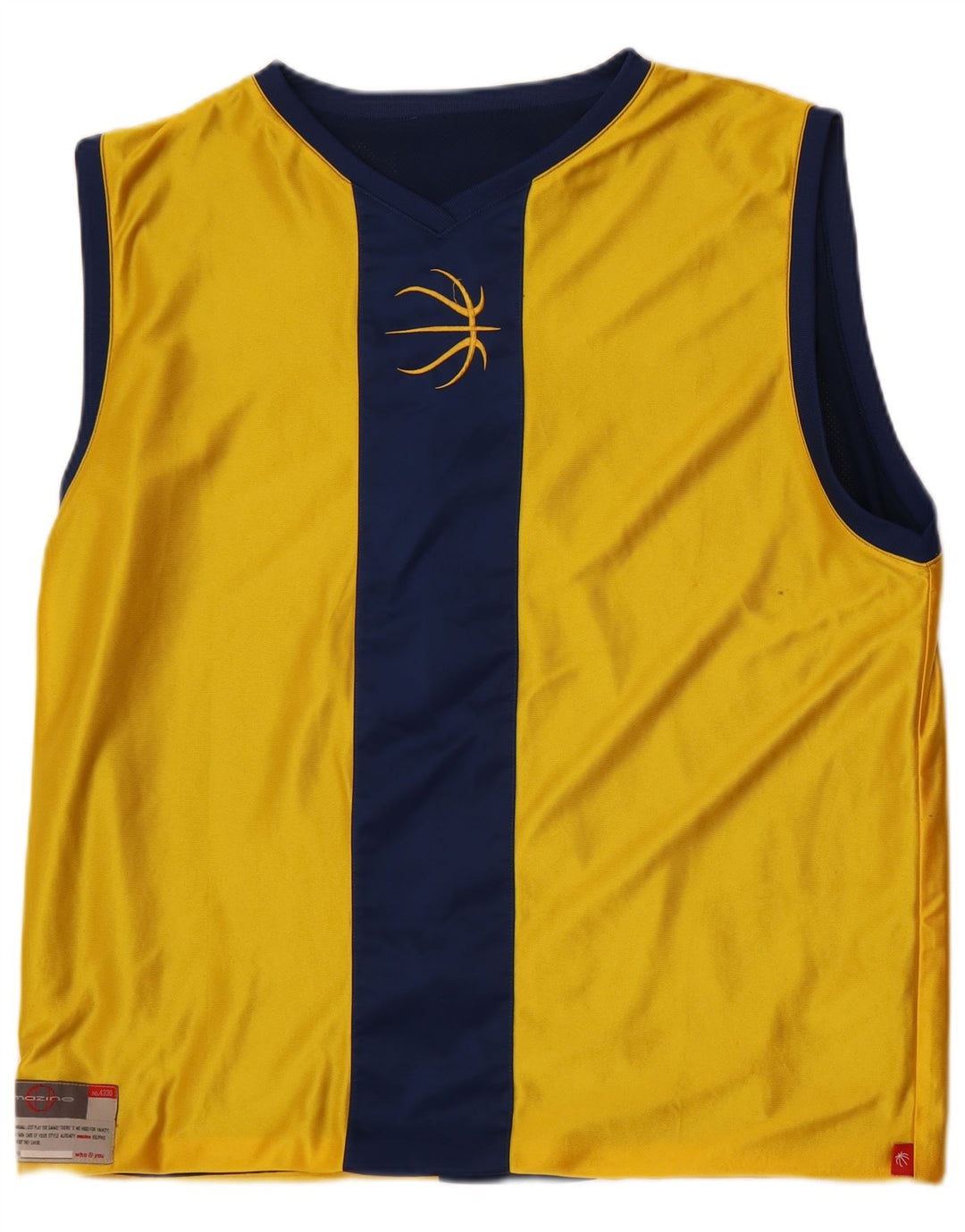 Mazine Débardeur Homme XL Jaune Colorblock Polyester