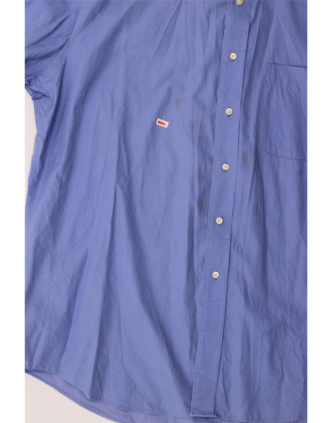 TOMMY HILFIGER Mens Shirt Size 17 XL Blue Vintage Tommy Hilfiger and Second-Hand Tommy Hilfiger from Messina Hembry 