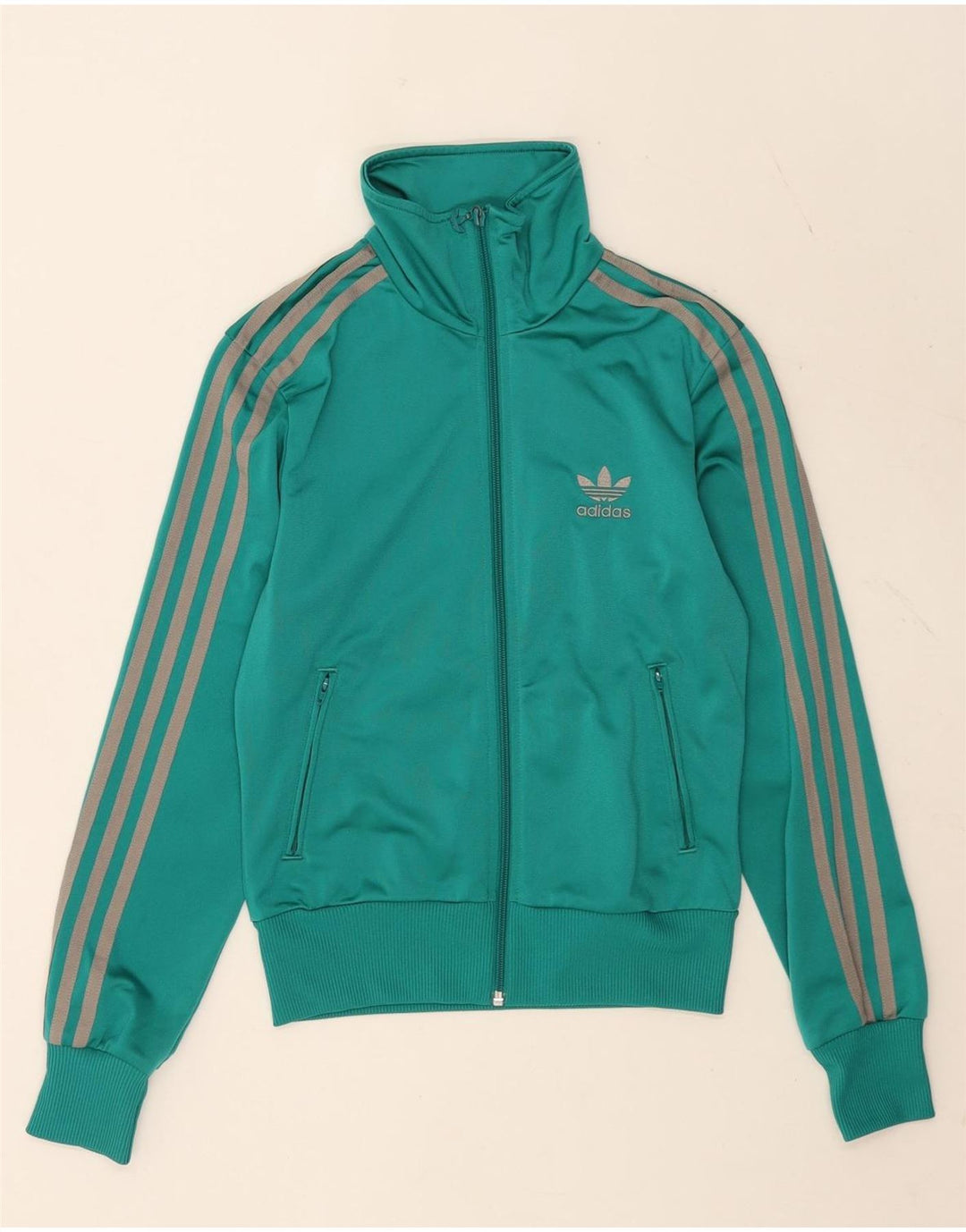 Adidas Veste de survêtement 3D Arc pour femme EU 34 XS Turquoise Polyester
