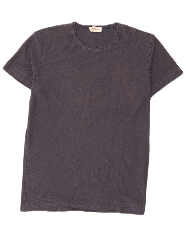 Diesel T-Shirt Homme Bleu Marine Moucheté