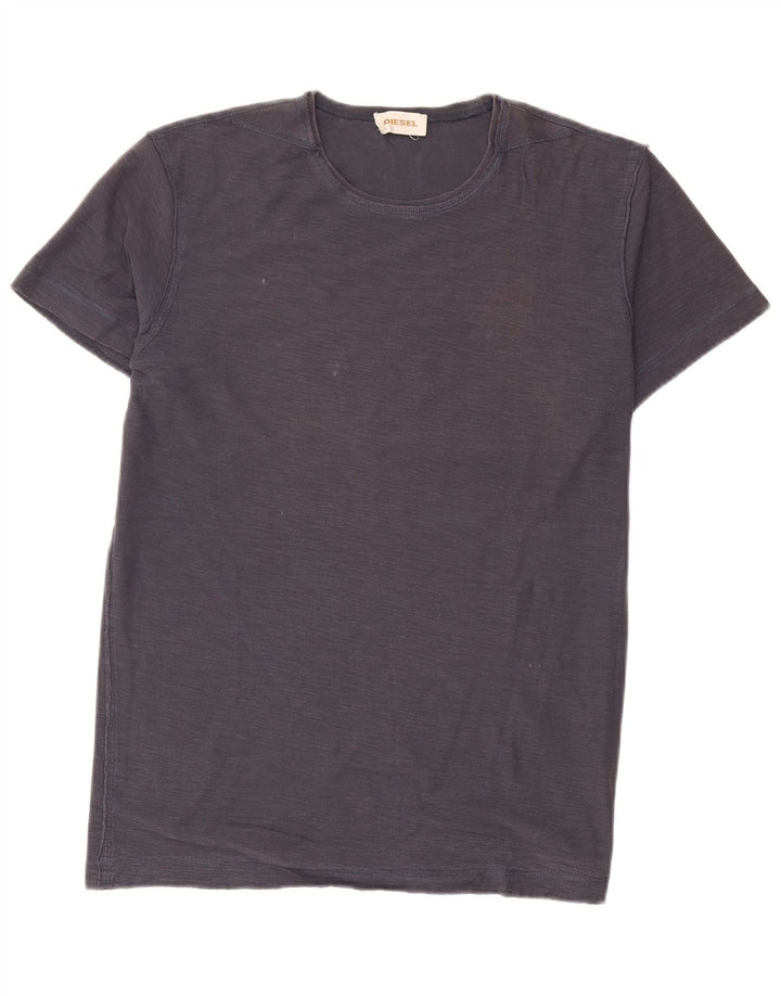 Diesel T-Shirt Homme Bleu Marine Moucheté
