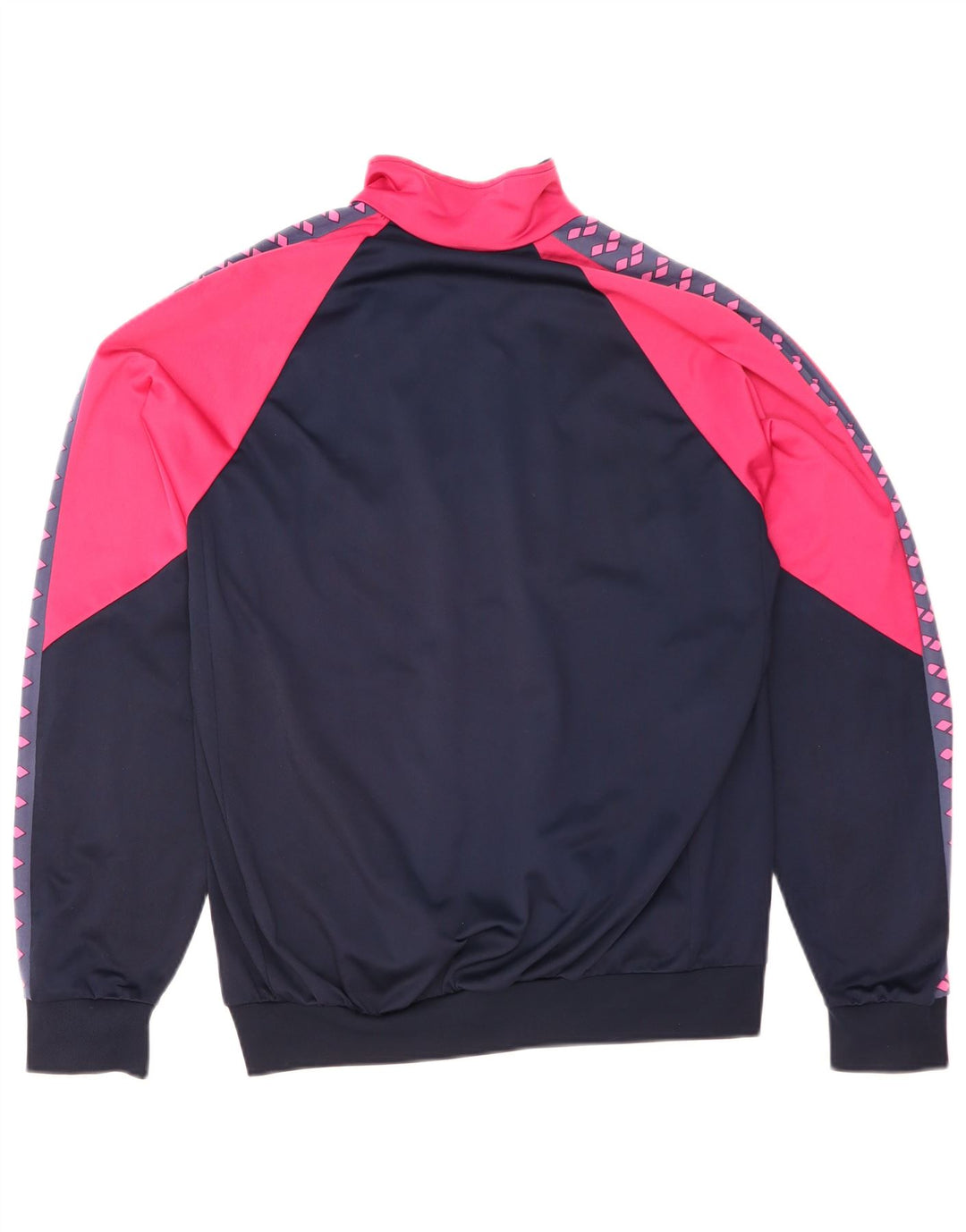 Arena Veste de Survêtement Graphique Homme XL Bleu Marine Colorblock Polyester