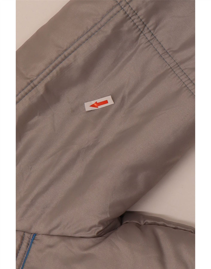 MC Kinley Veste matelassée à capuche pour homme IT 46 Small Gris Polyester