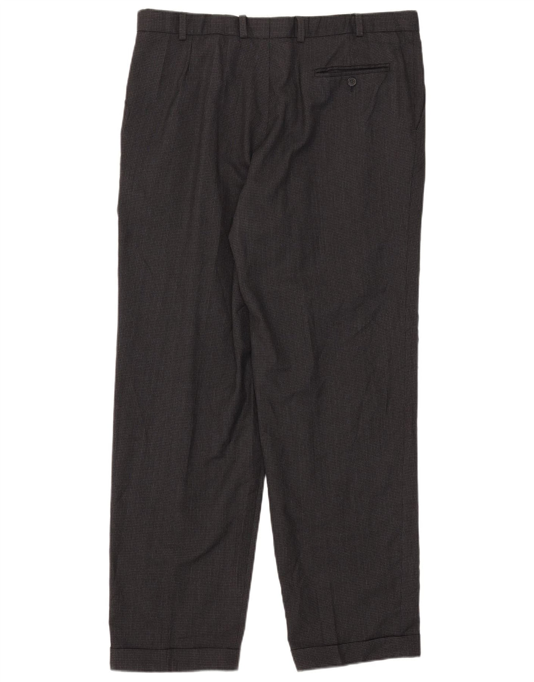 Marks & Spencer Pantalon de costume pour homme W38 L31 Gris pied-de-poule