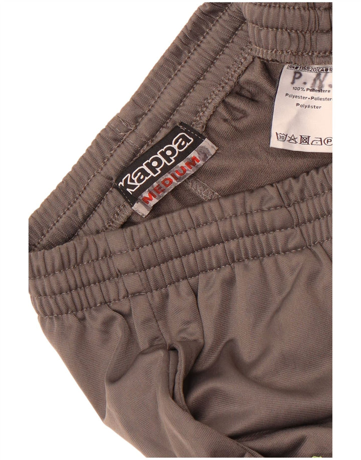 Kappa Pantalon De Survêtement Homme Gris Moyen Polyester