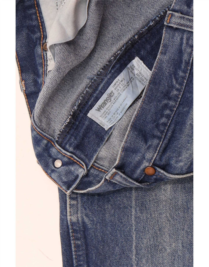 Wrangler Jean droit homme W36 L32 bleu coton