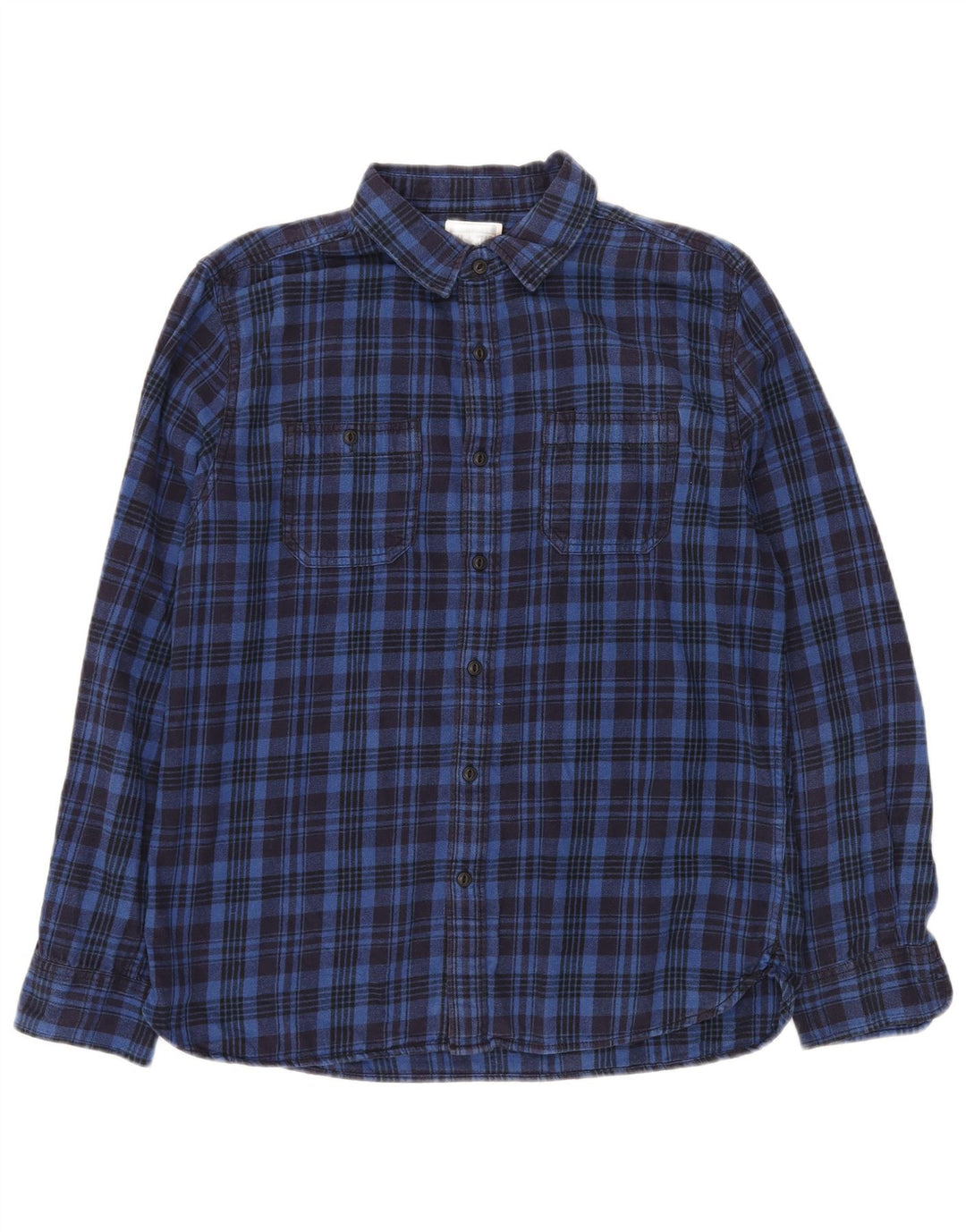 CONVERSE Chemise en flanelle homme bleu moyen à carreaux en coton