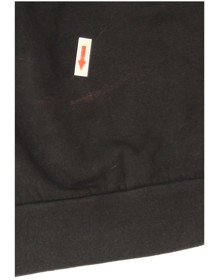 Adidas Sweat-shirt pour femme UK 12/14 en coton noir moyen