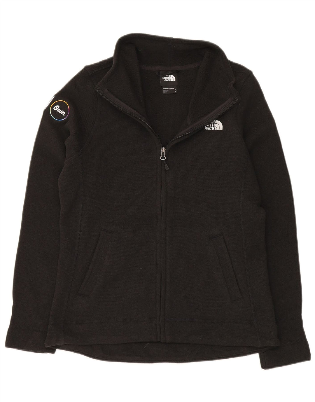 The North Face Veste de survêtement pour femme UK 14 Medium Noir Polyester