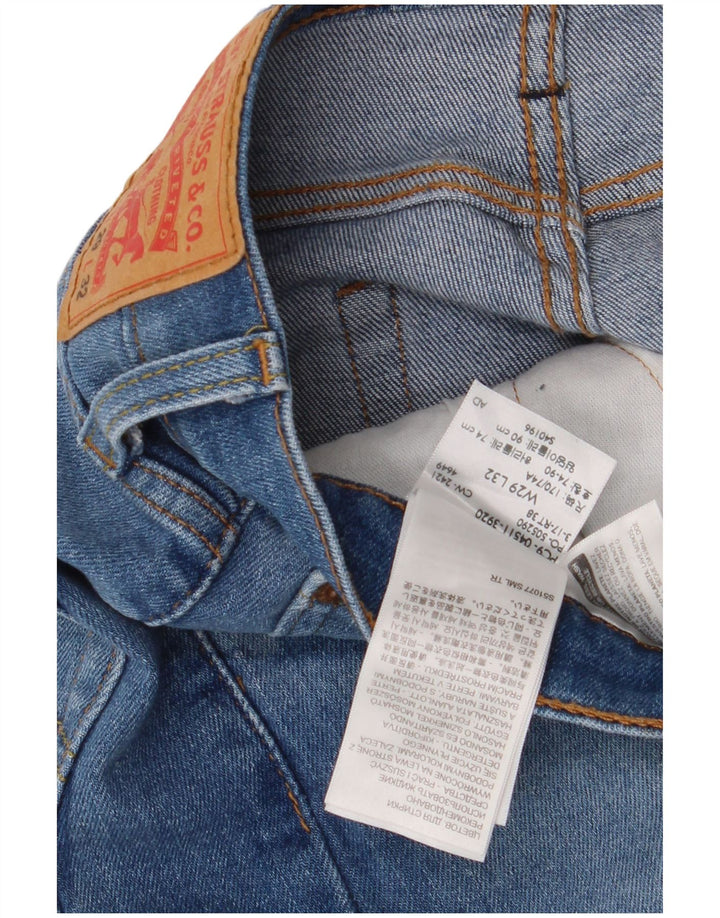 Levi's Jean Slim 511 Homme Bleu W29 L32 Coton