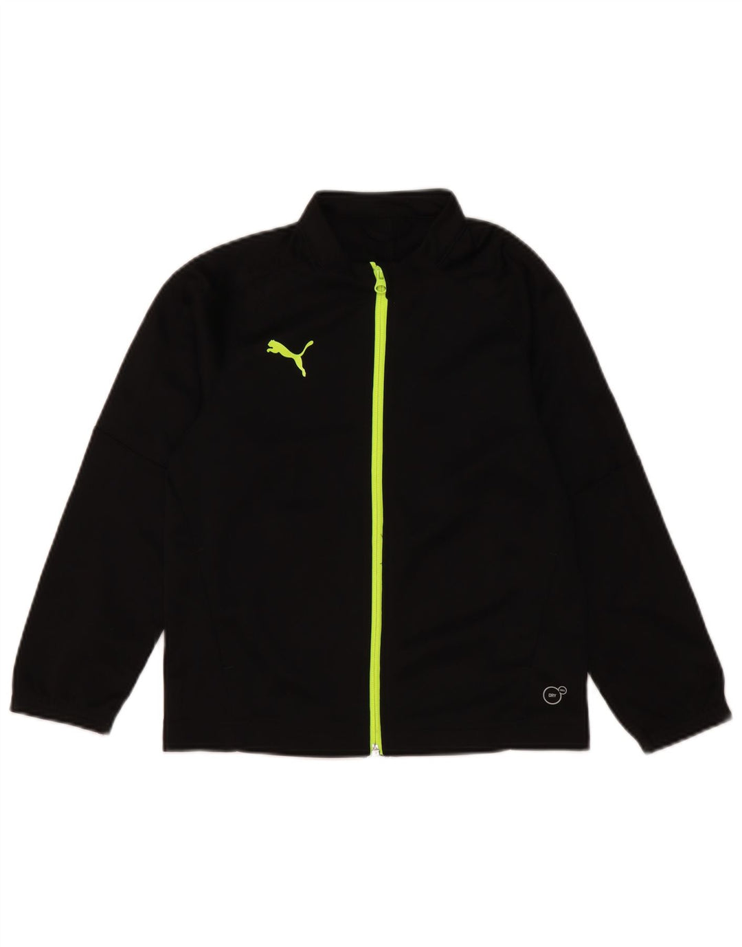 PUMA Veste de survêtement garçon 7-8 ans Noir Polyester