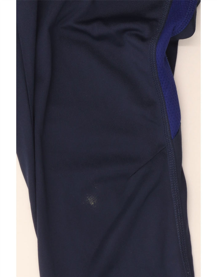 Pantalon de survêtement Nike England pour homme, petit modèle en polyester color block bleu marine