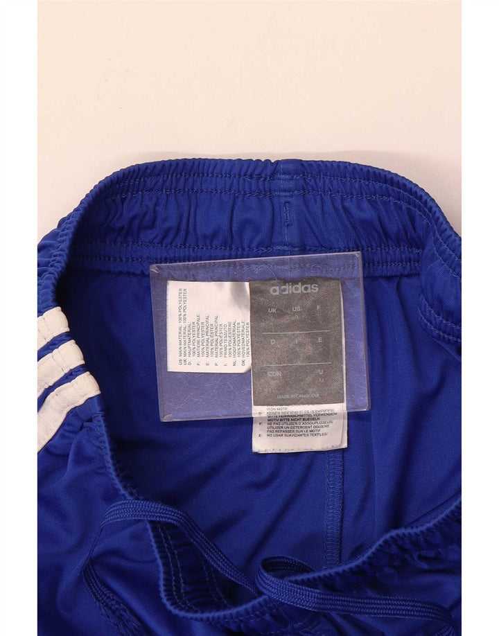 Adidas Short de sport Climalite pour homme Petit Bleu Polyester