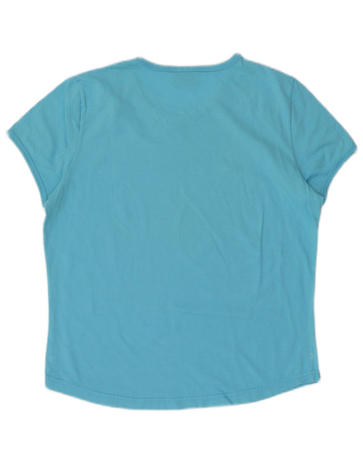Champion T-shirt graphique pour femme UK 14 Large Bleu