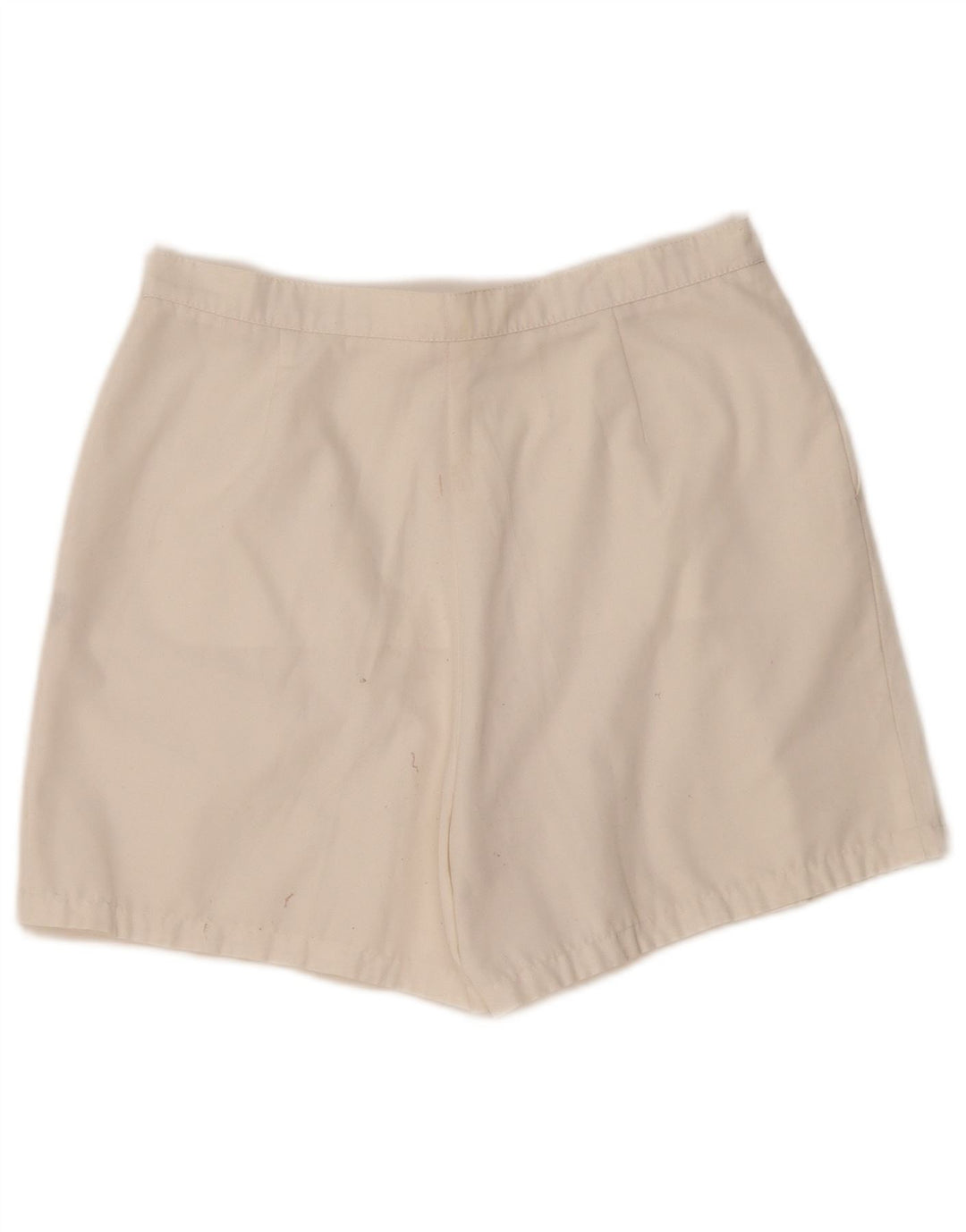 Ellesse Short chino taille haute pour femme Medium W30 Blanc