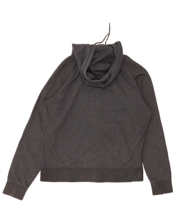 Nike Pull à capuche zippé pour homme Grand coton gris