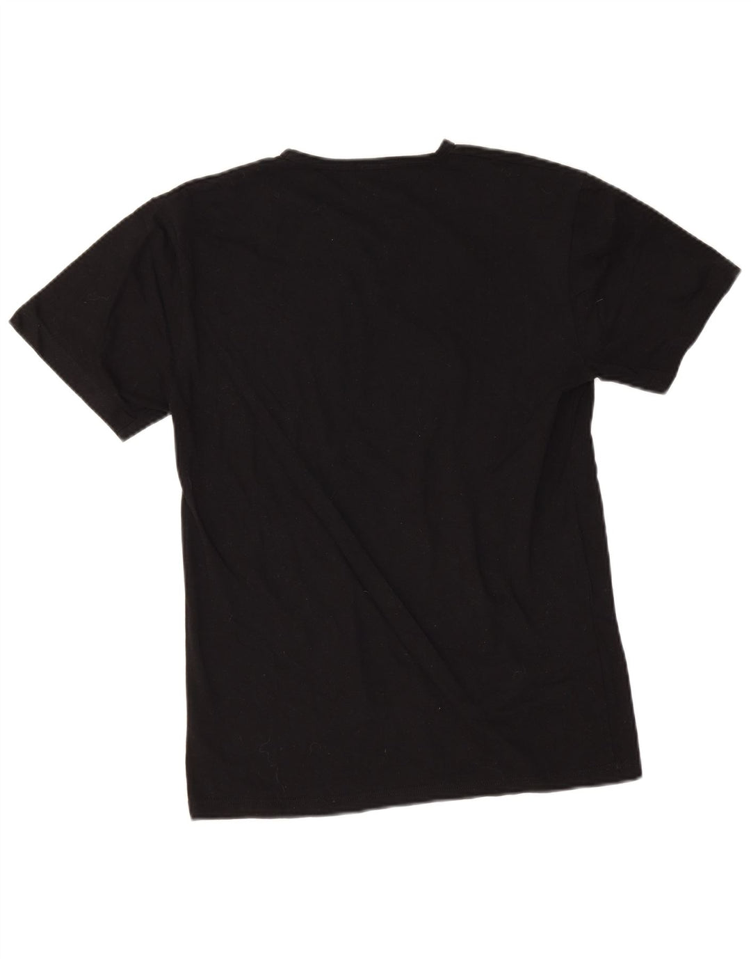 Kappa T-Shirt Femme Top UK 12 Coton Noir Moyen