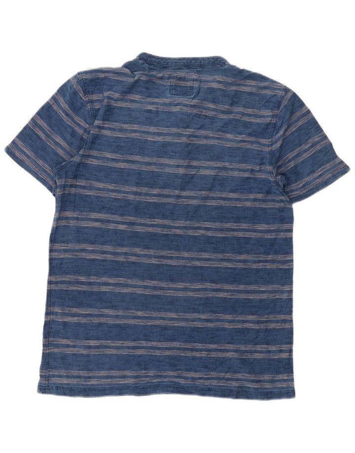 Fat Face T-Shirt Homme Bleu Marine Rayé