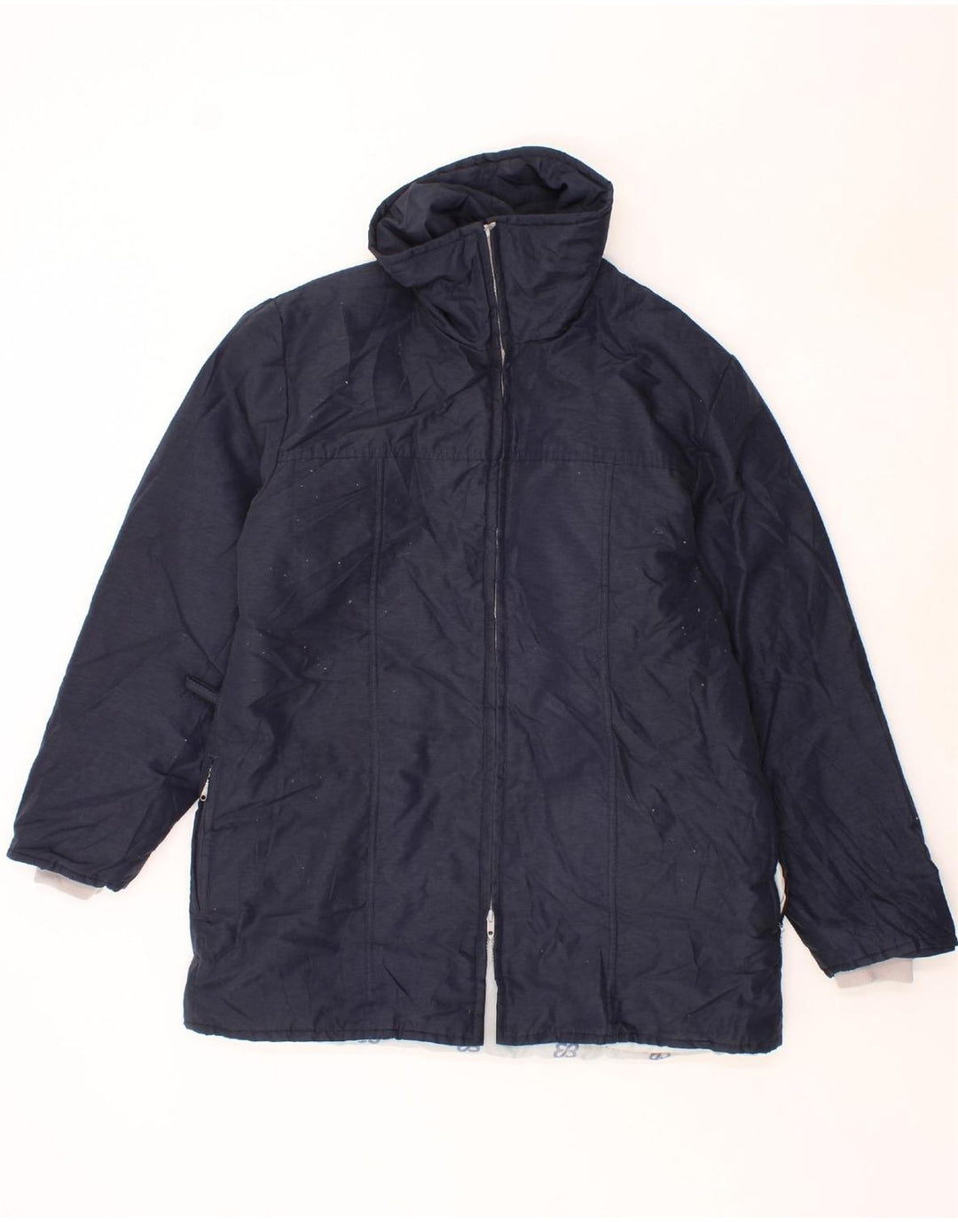 EDDIE BAUER Mens Padded Jacket UK 40 Large Navy Blue Vintage Eddie Bauer and Second-Hand Eddie Bauer from Messina Hembry 