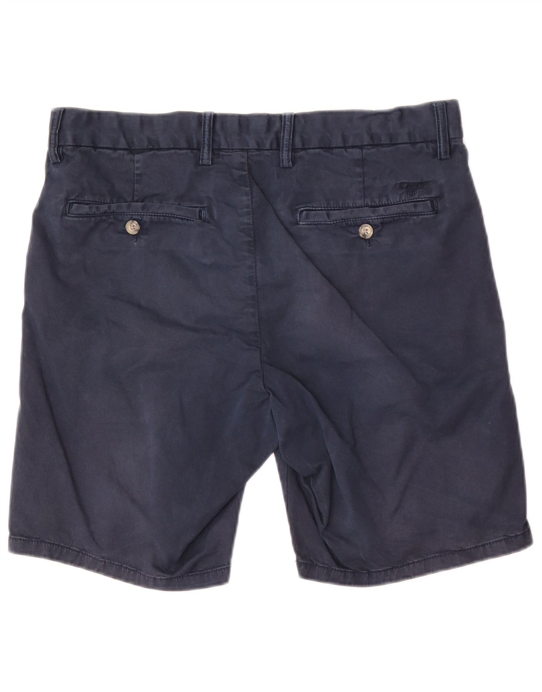 Gant Short Chino Regular W32 Homme Bleu Marine Moyen Coton