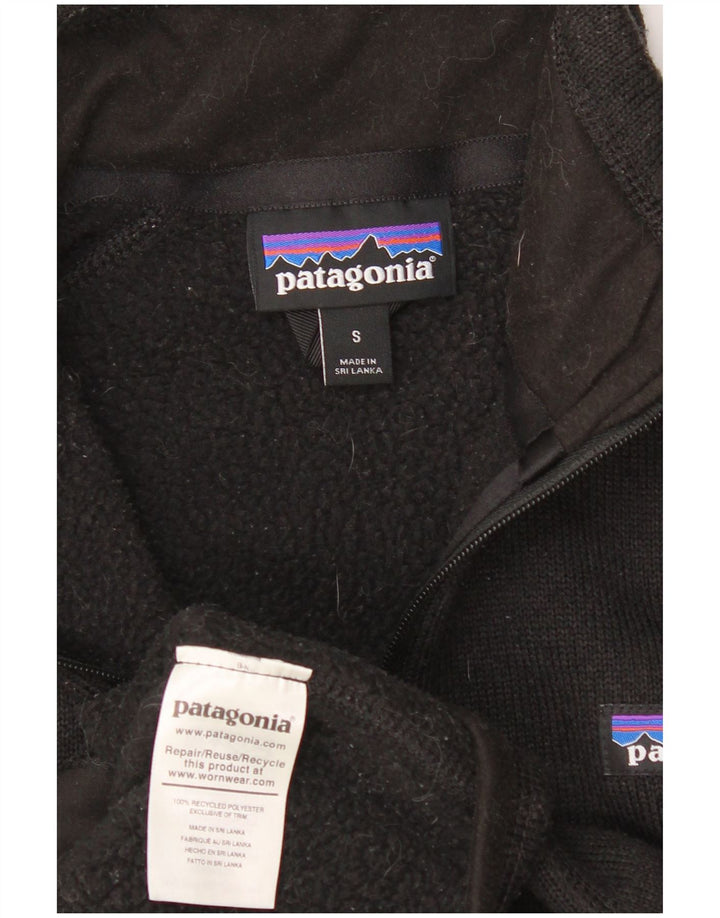 Patagonia Veste de survêtement coupe régulière pour femme UK 10 Small Noir