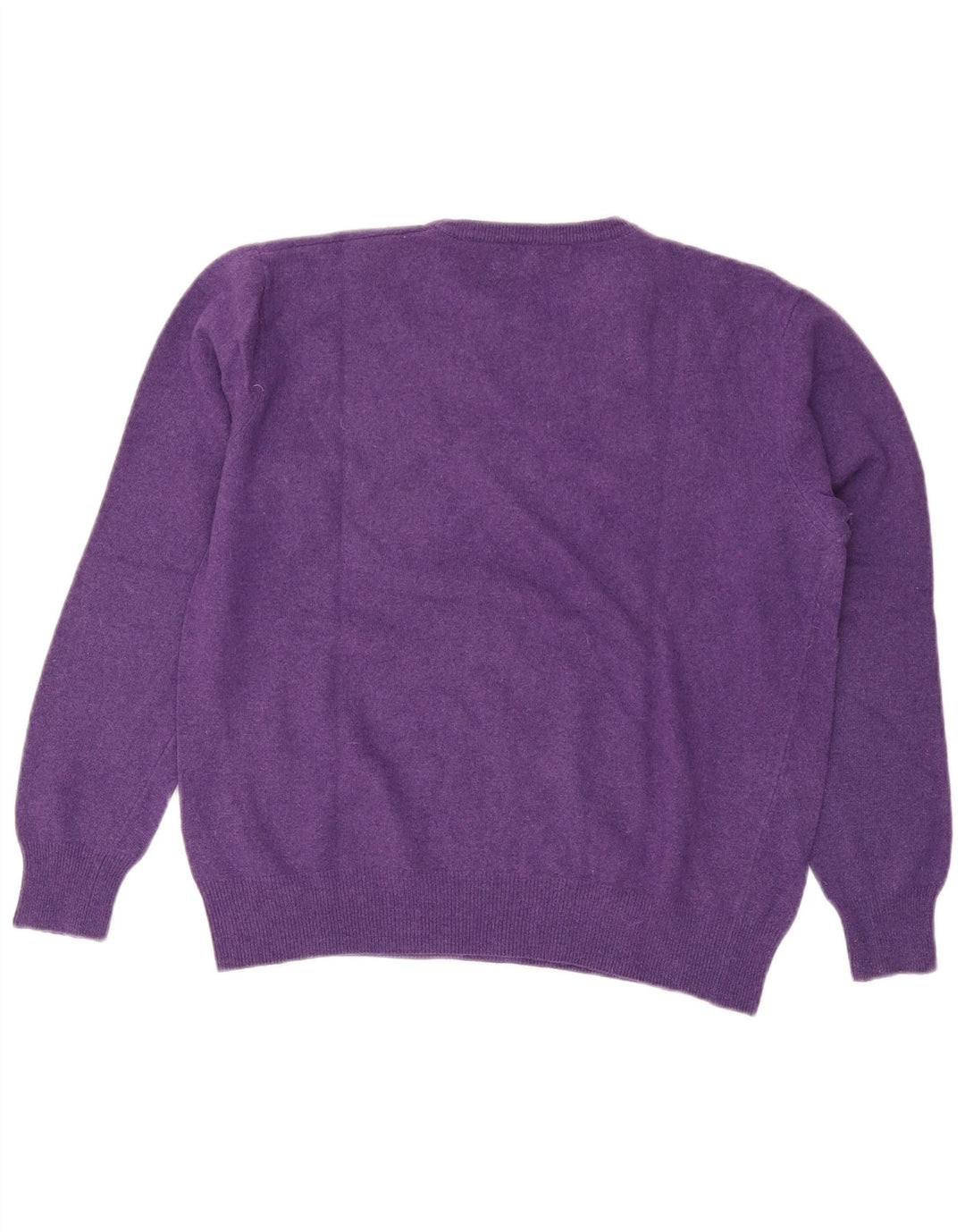 Kappa Pull à col rond pour femme UK 14 Laine violet moyen