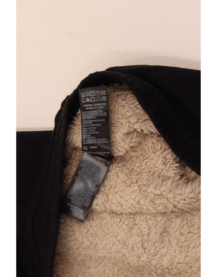Marks & Spencer Pantalon de survêtement pour homme en coton noir Taille L
