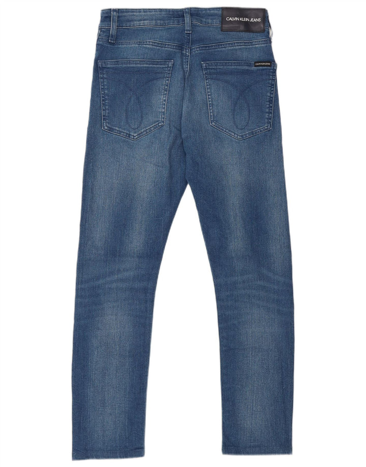 Calvin Klein Jean Slim W29 L27 Homme Bleu Coton