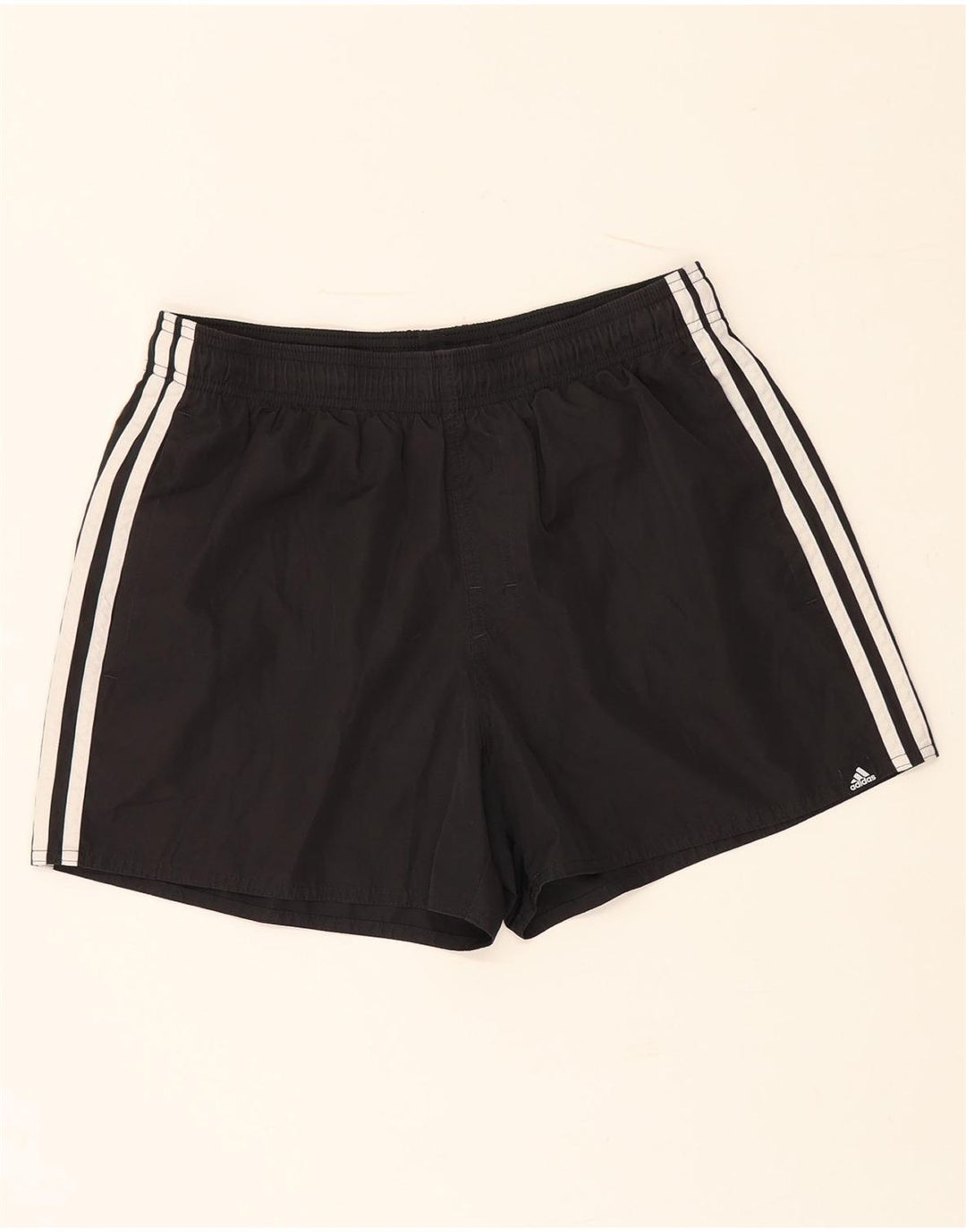 Adidas Short de sport pour femme UK 12 Medium Noir Polyester