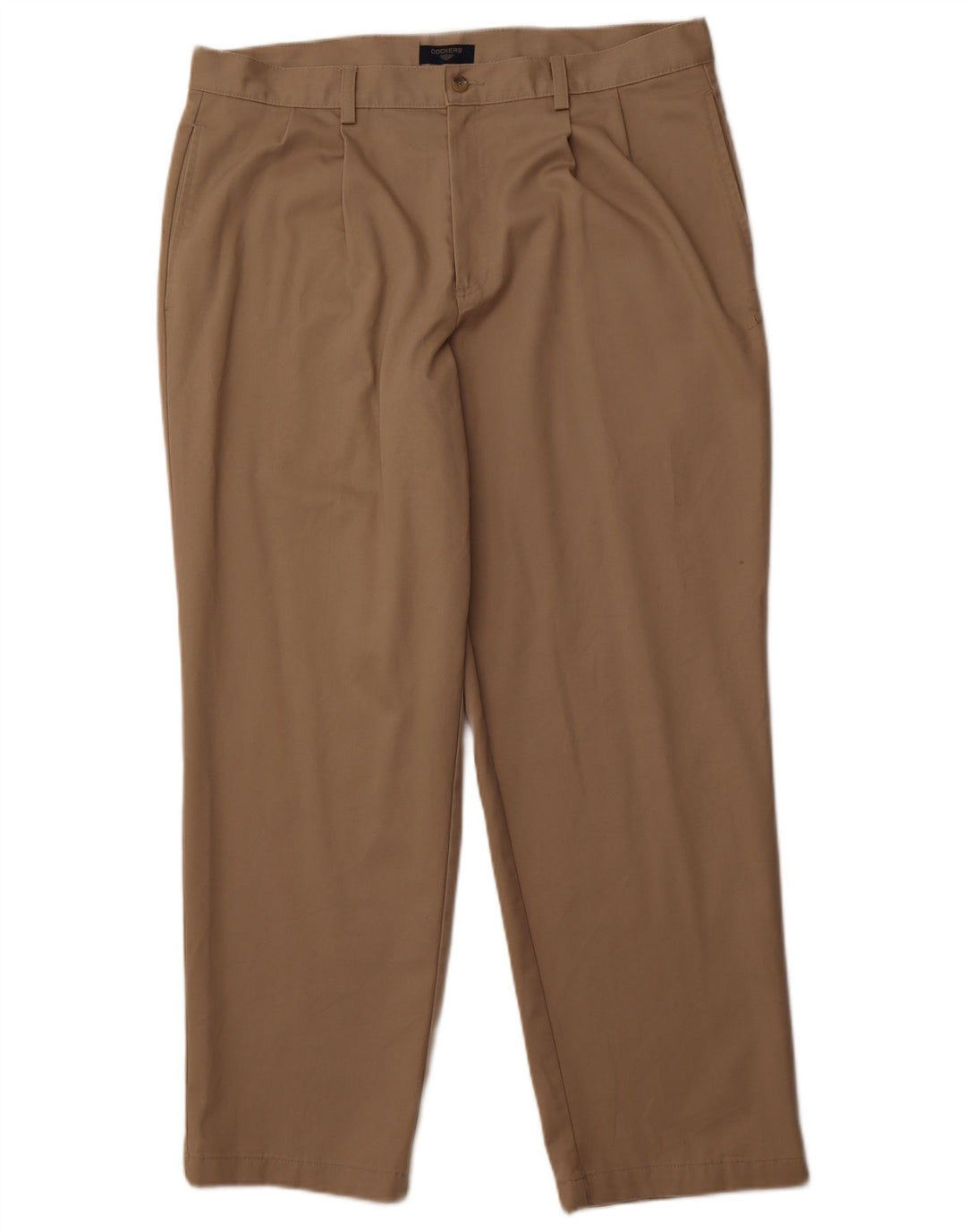 DOCKERS Pantalon Chino Pegged Homme W36 L30 Coton Beige